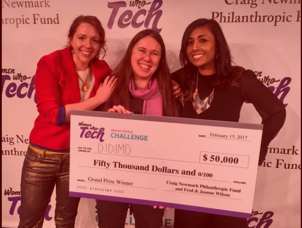 My Didimo Won “Women Startup Challenge VR And AI”