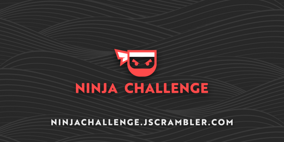 Terminou O Ninja Challenge. Venham As Próximas 7 Atividades!